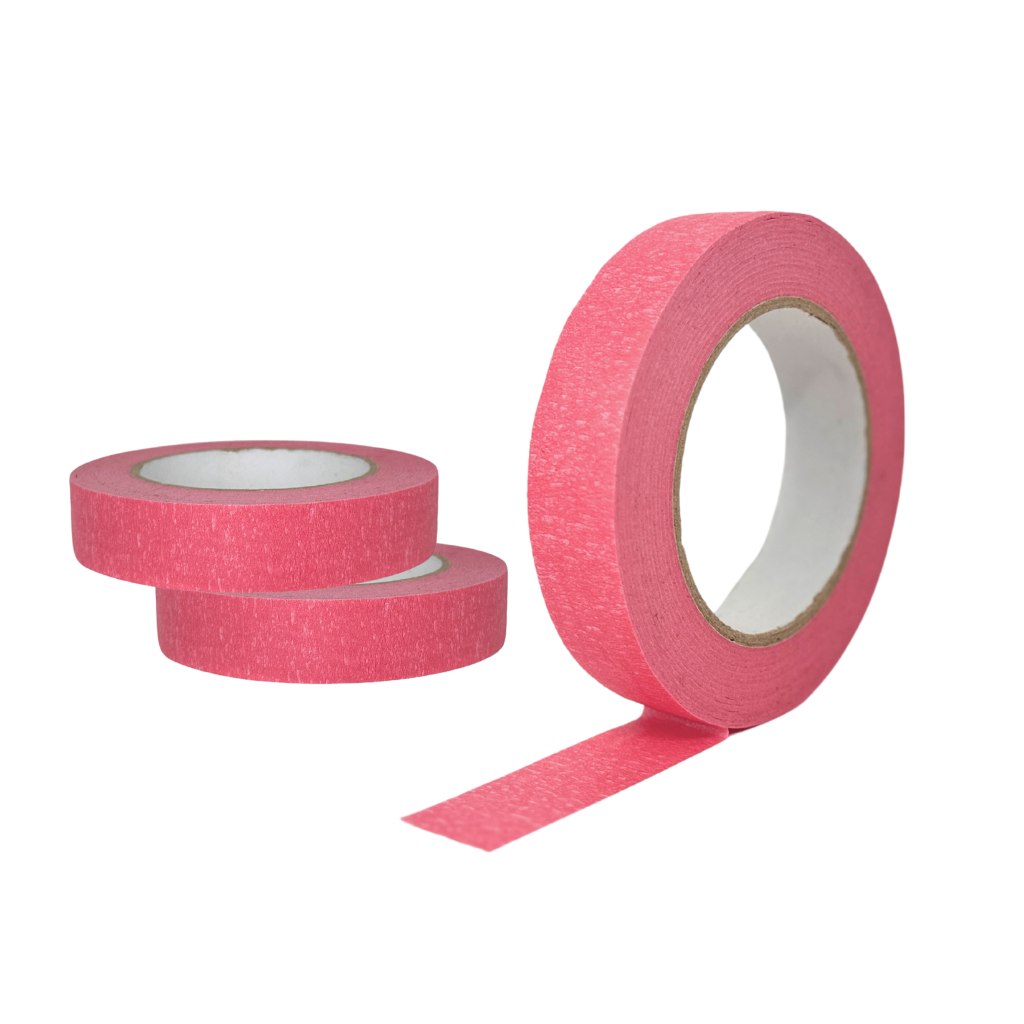 Pink Masking Tape 1 inch x 55 yards