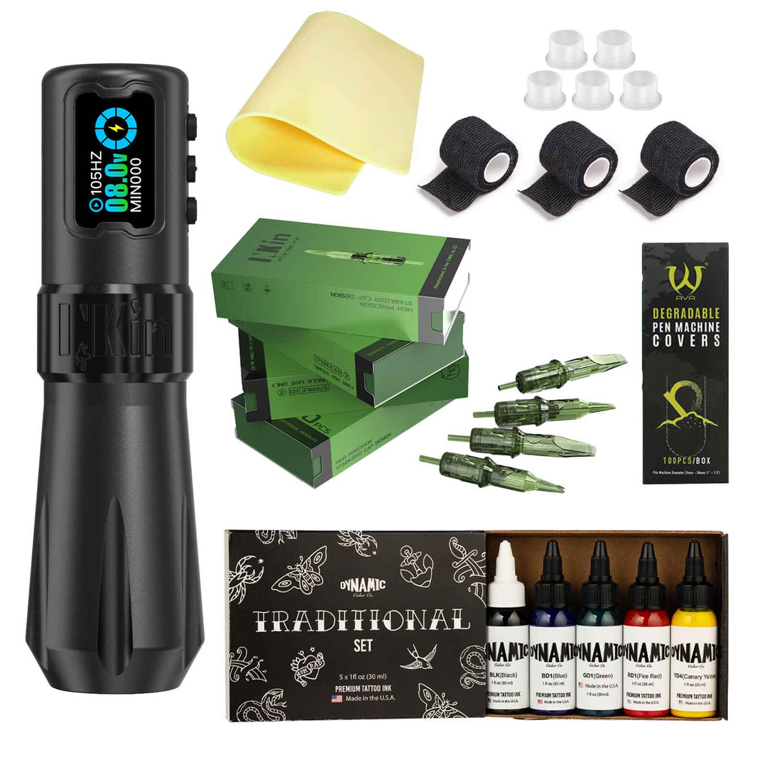 Rampage 4mm Tattoo Kit Color Set