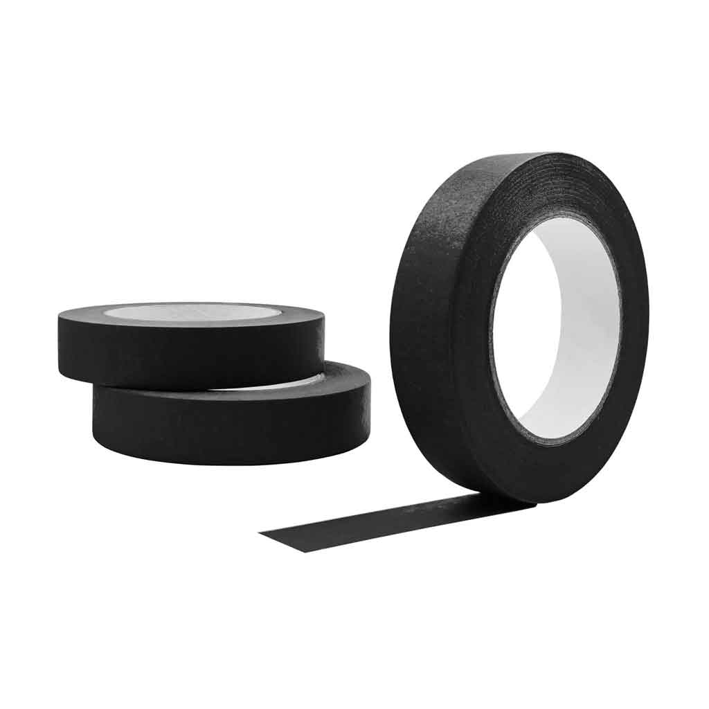 Black Masking Tape 1 inch x 55 yards