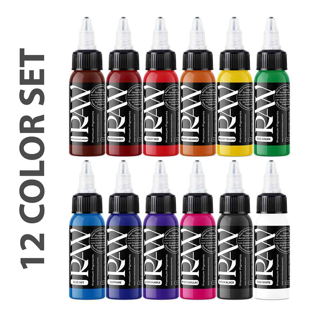 Basic 12 Set RAW Pigment