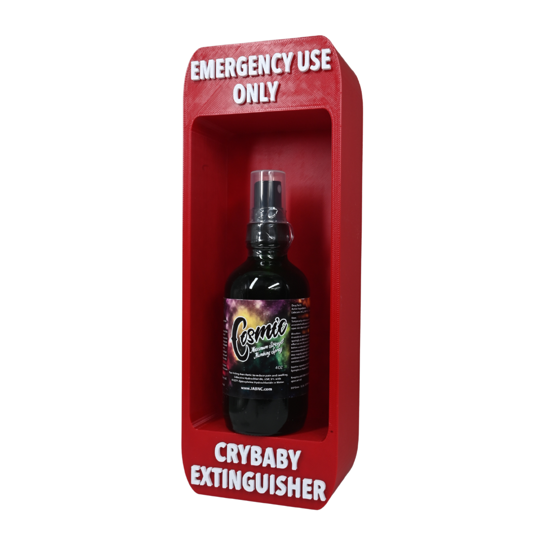 Crybaby Numbing Spray Display - Element Tattoo Supply