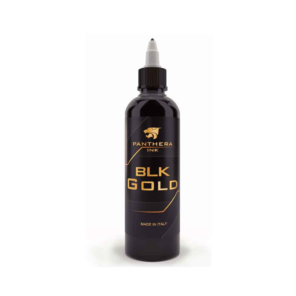 Panthera Black Gold Ink, 5 oz.