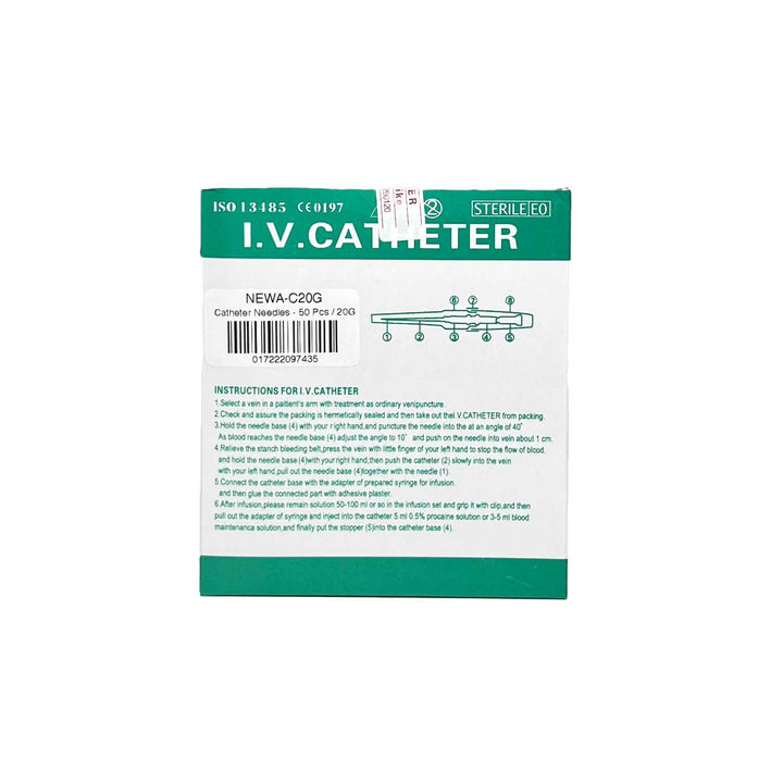 Catheter Piercing Needles - 50 Pcs/Box