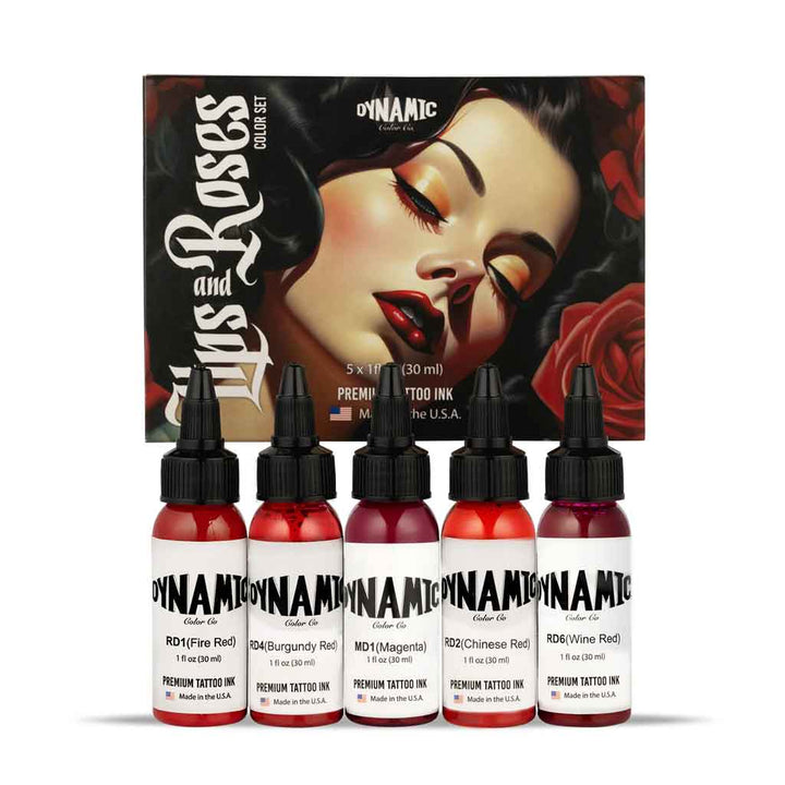 Dynamic Lips and Roses Color Set - 1 oz