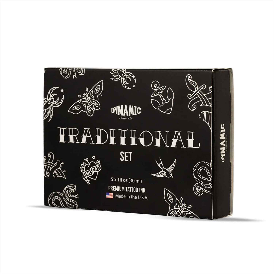 Dynamic Ink Traditional Color Set - 1 oz Bottles