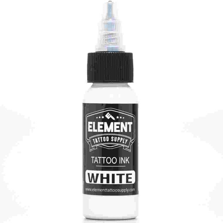 Front view of Element white Tattoo Ink