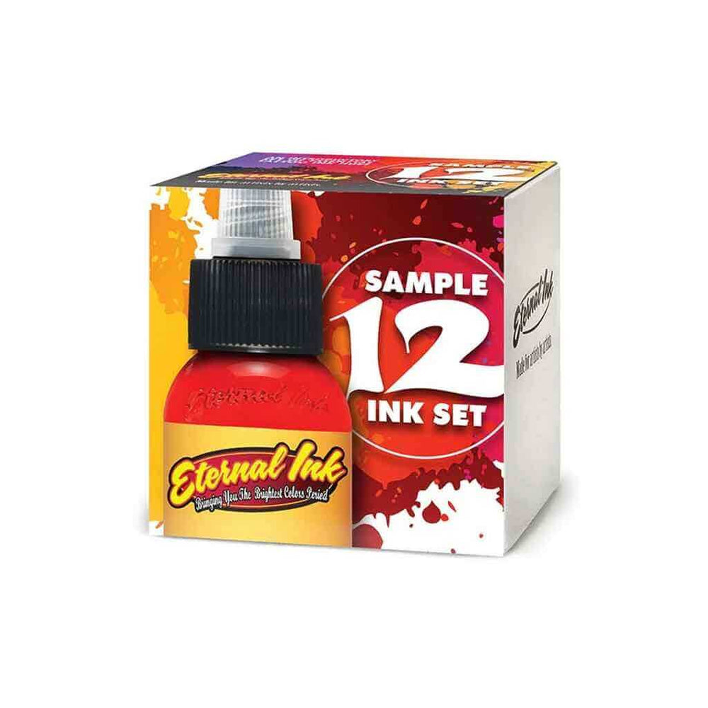 Sample 12 Tattoo Ink Set, Eternal Ink