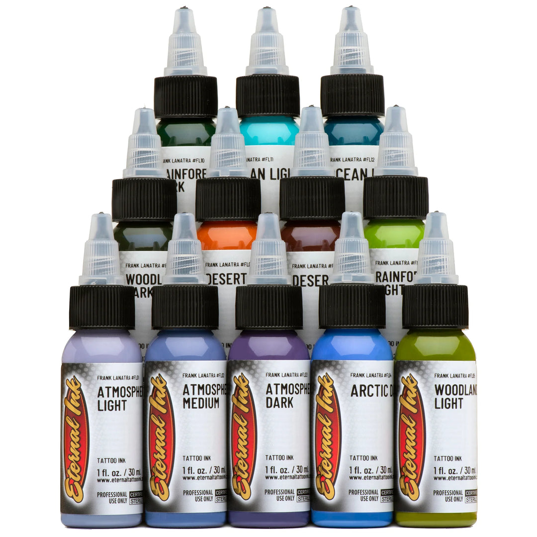 Frank La Natra Signature Series Set, Eternal Tattoo Ink