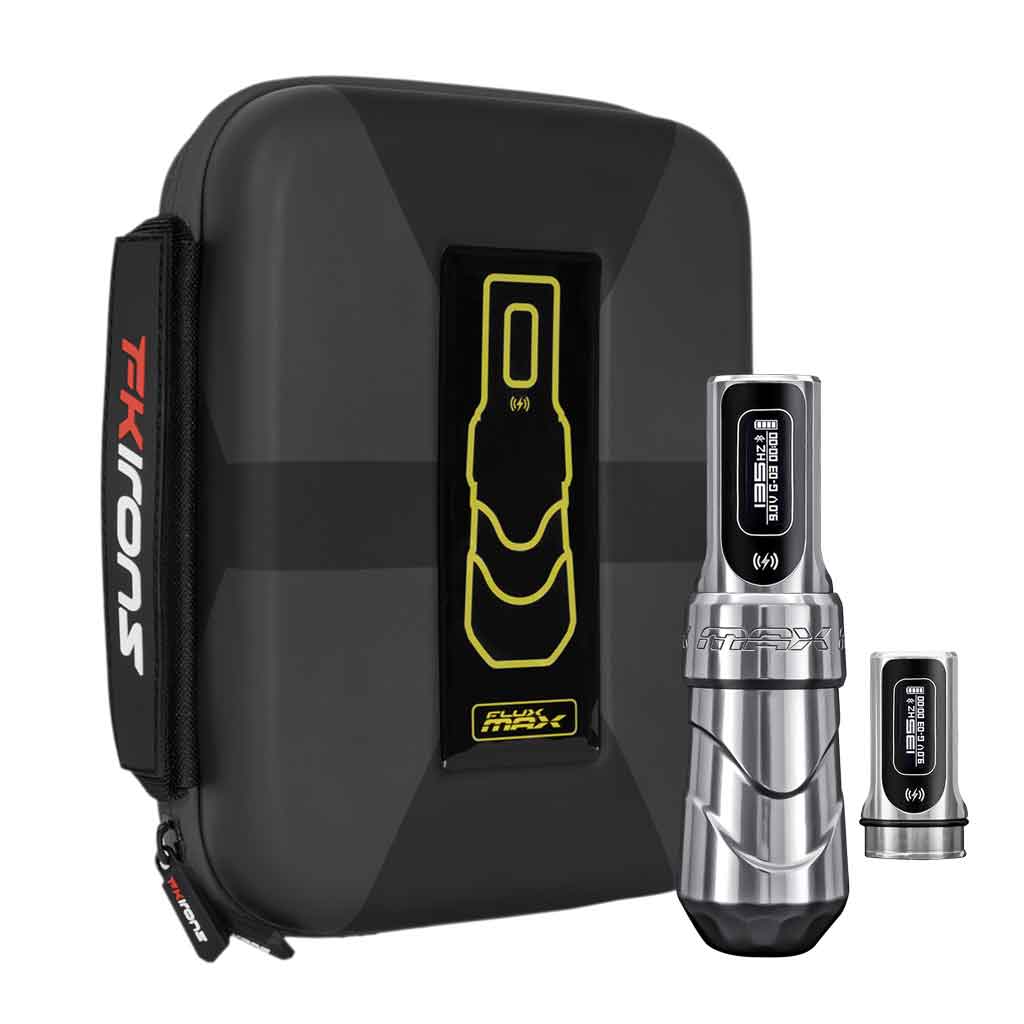 Flux Max 4mm Stroke with 2 PowerBolts II - Element Tattoo Supply