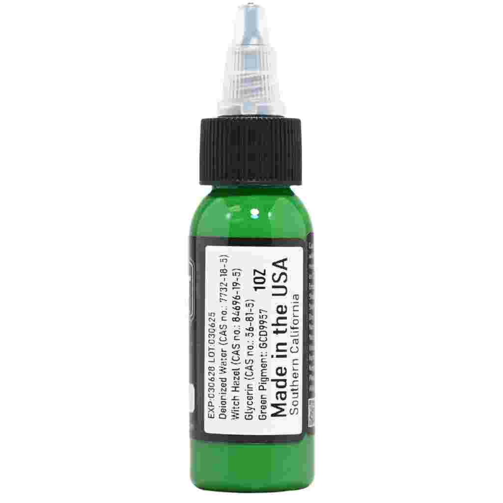 Ingredient label for Element Tattoo Ink
