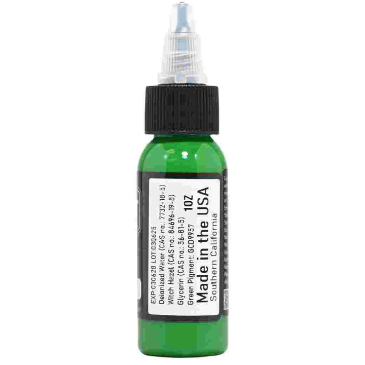 Ingredient label for Element Tattoo Ink