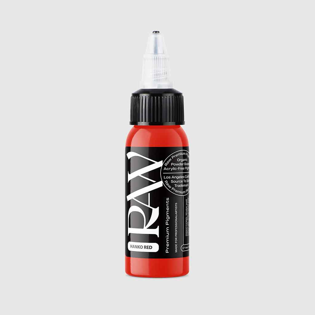 Hanko Red RAW Pigment
