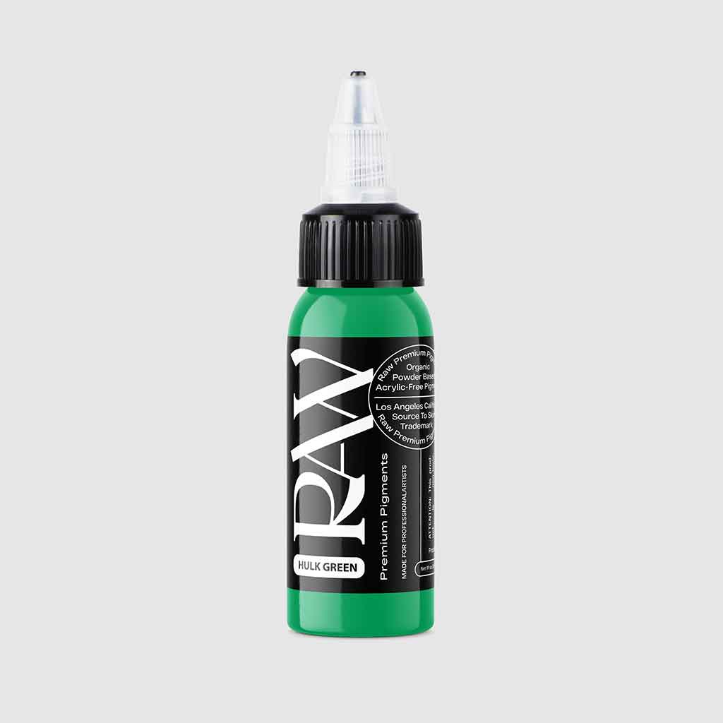 Hulk Green RAW Pigment