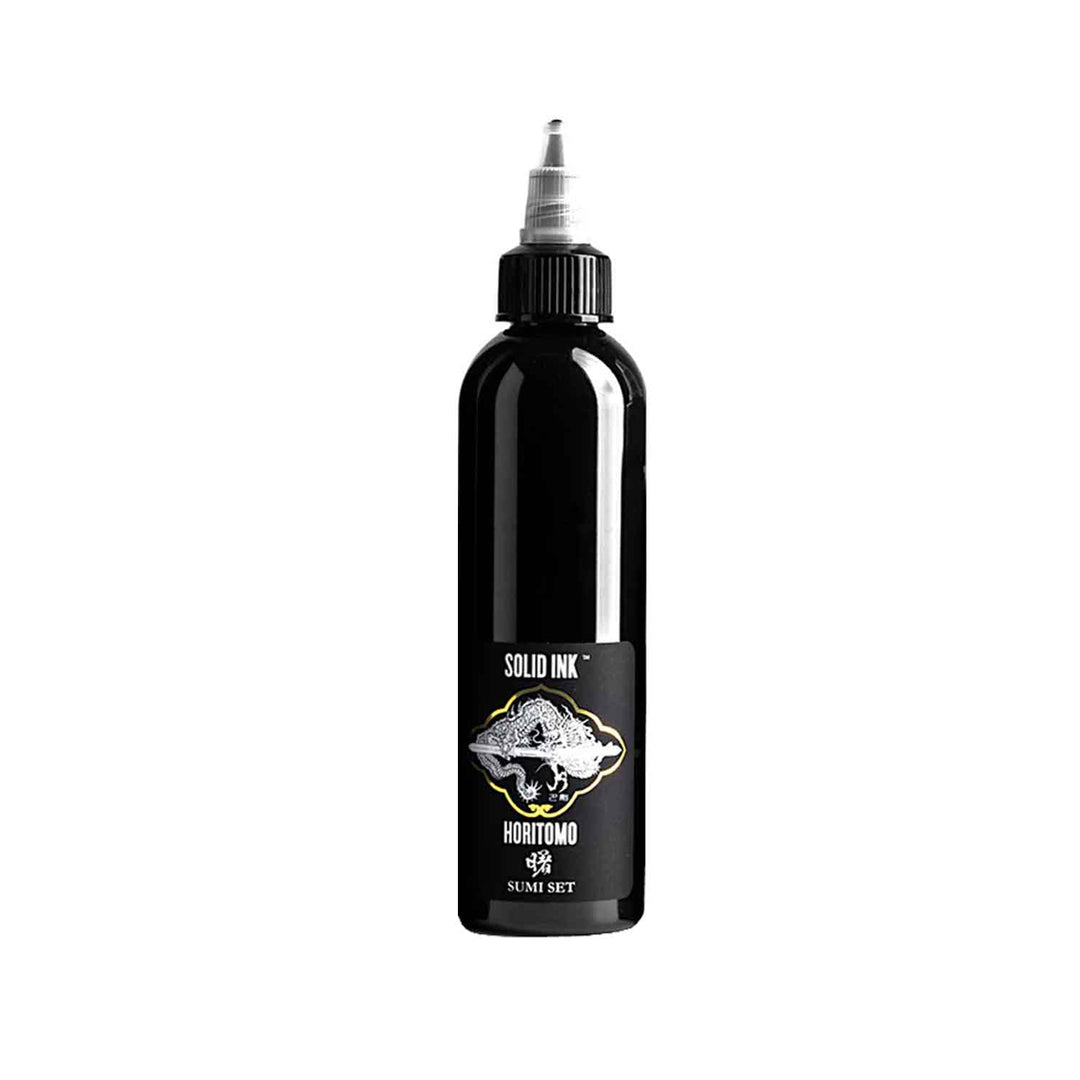 Horitomo Sumi Medium 4oz Bottle | Solid Ink