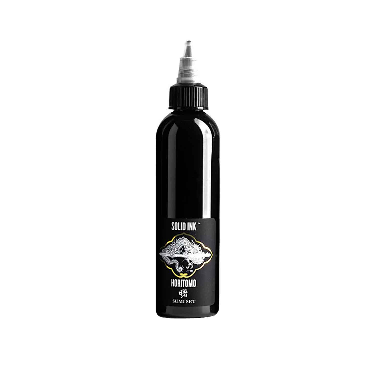 Horitomo Sumi Black 4oz Bottle | Solid Ink
