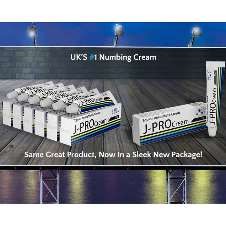 J-PRO Numbing Cream 10g Topical Anesthetic Cream