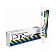 J-PRO Cream tube and packaging on a white background