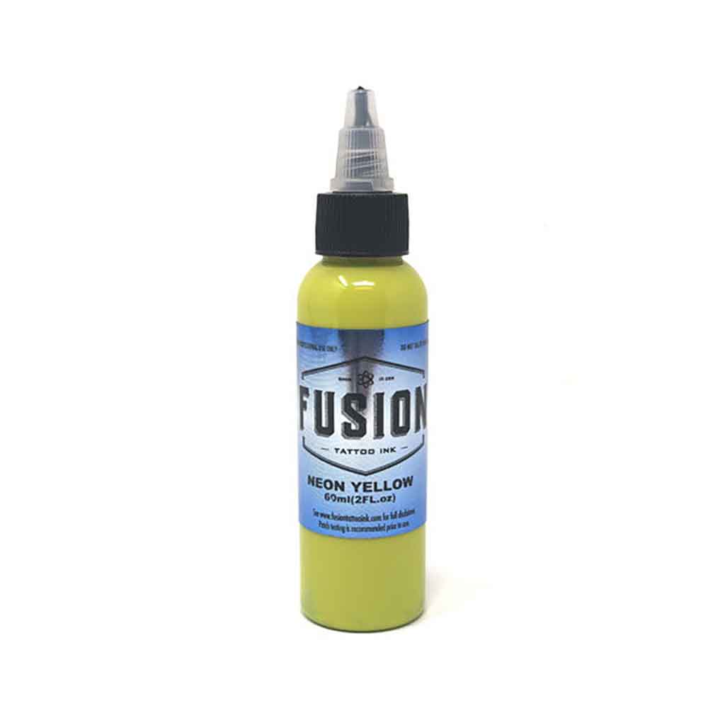 Neon Yellow, Fusion Ink 1 oz.