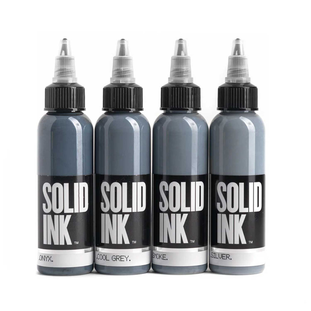 Opaque Grey Set (4 for the price of 3) Solid Ink