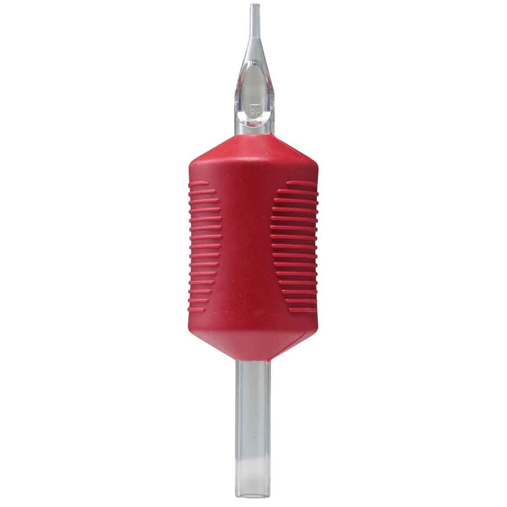 PRO-GRIP Disposable Tattoo Tubes Round Tip 1.25" Grip Box of 20