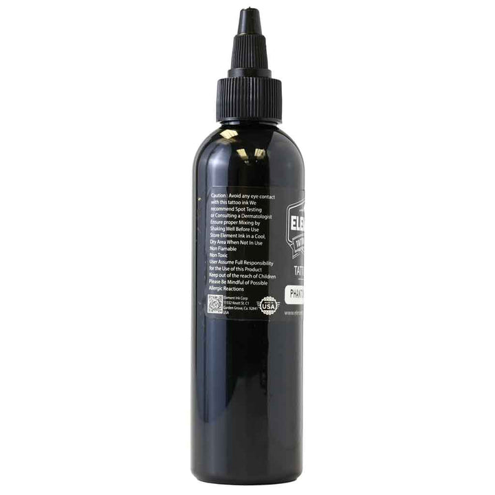 PHANTOM Black, 2x Concentrated Black - Element Tattoo Ink