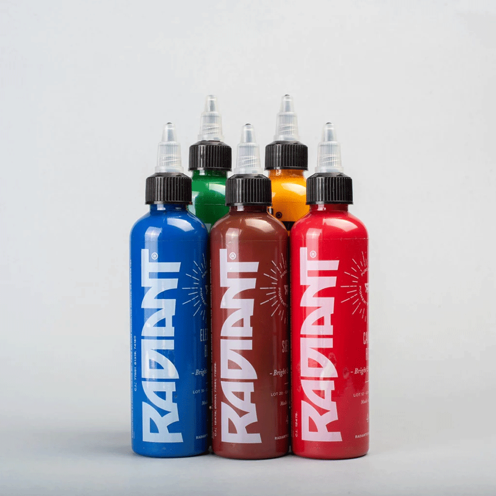 Traditional Color Set, Radiant Tattoo Ink