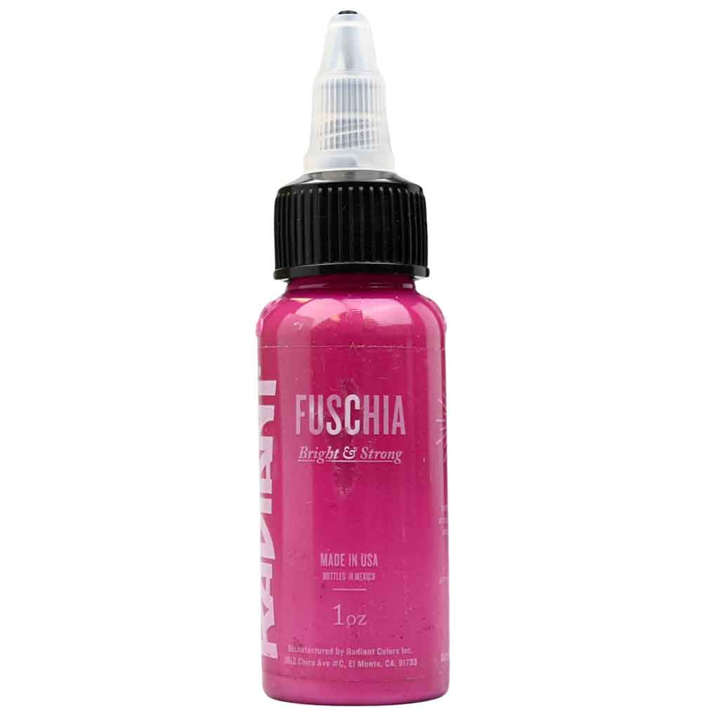 Fuchsia, Radiant Tattoo Ink, 1 oz