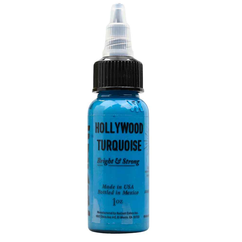 Hollywood Turquoise, Radiant Tattoo Ink, 1 oz