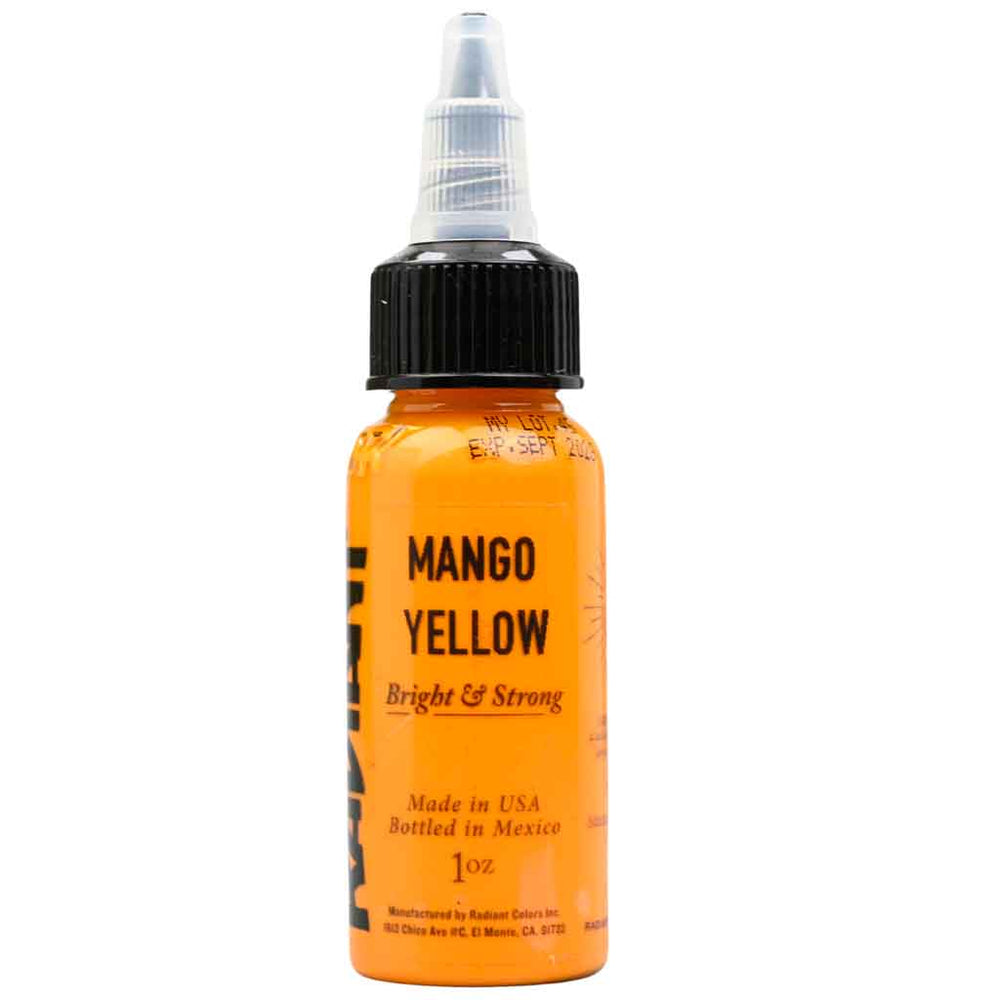 Mango Yellow, Radiant Tattoo Ink, 1 oz