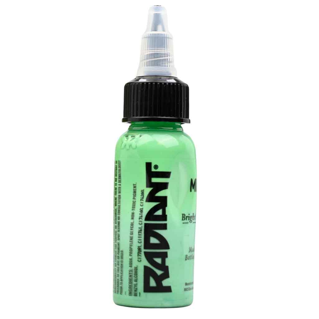 Mint (Pastel), Radiant Tattoo Ink, 1 oz
