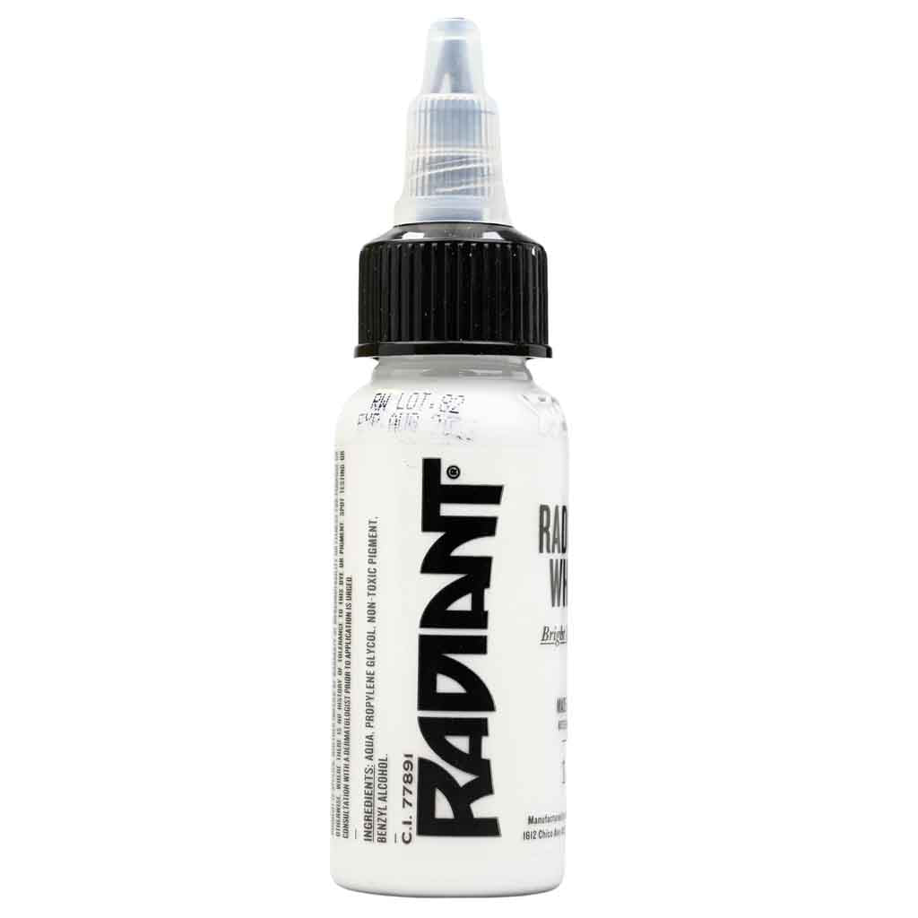 Radiant White, Radiant Tattoo Ink, 1 oz