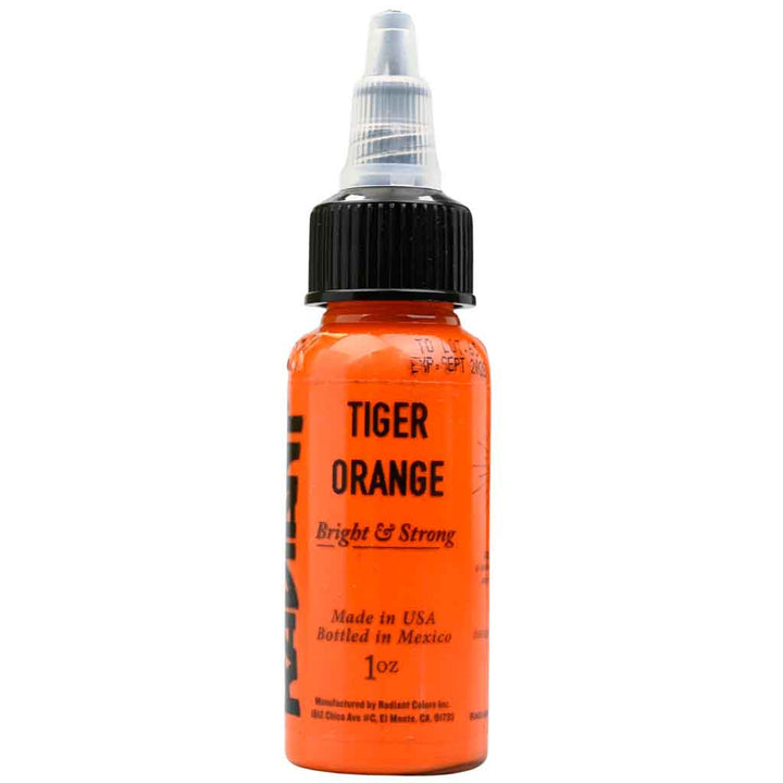 Tiger Orange, Radiant Tattoo Ink, 1 oz