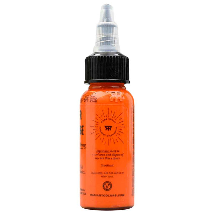 Tiger Orange, Radiant Tattoo Ink, 1 oz