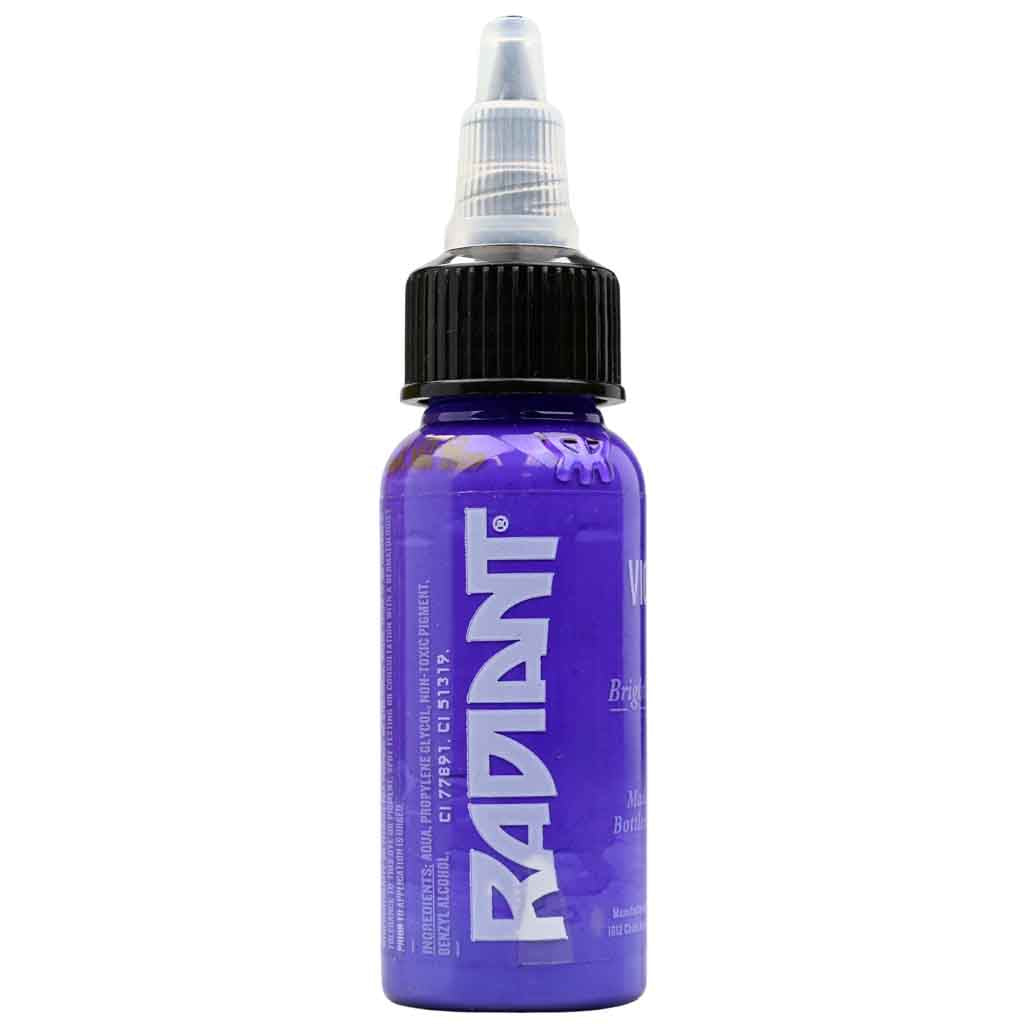 Violet, Radiant Tattoo Ink, 1 oz