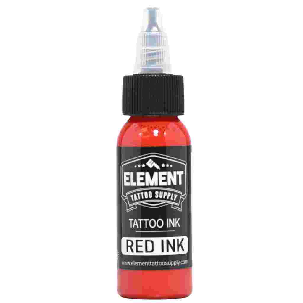 Front view of red Element Ink