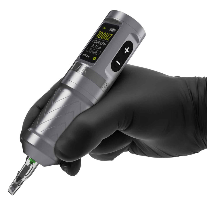 Peak Solice Ergo 4mm Tattoo Machine - Gray