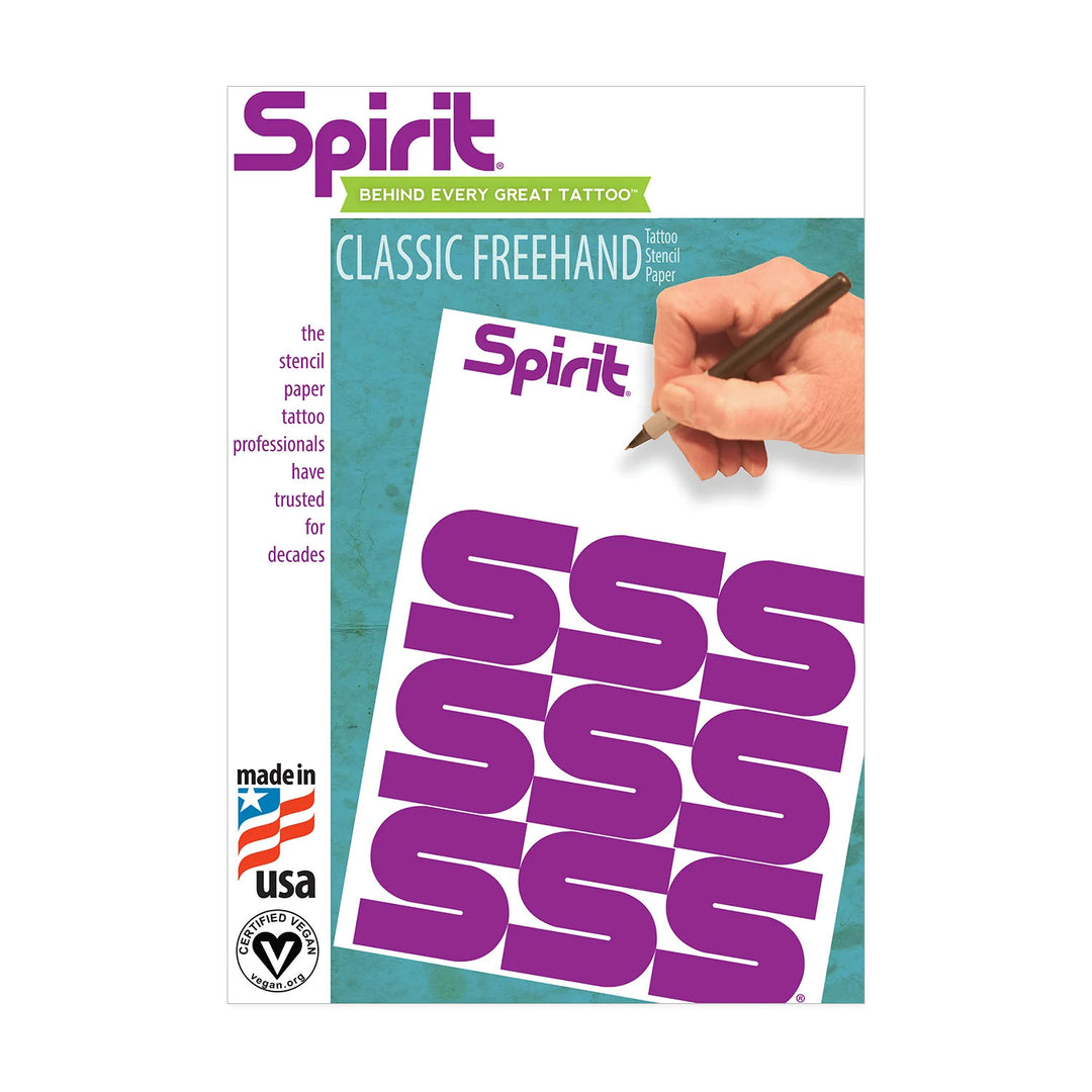 Spirit Classic Freehand Hectograph Paper 8-1/2" x 11” 100 Sheets