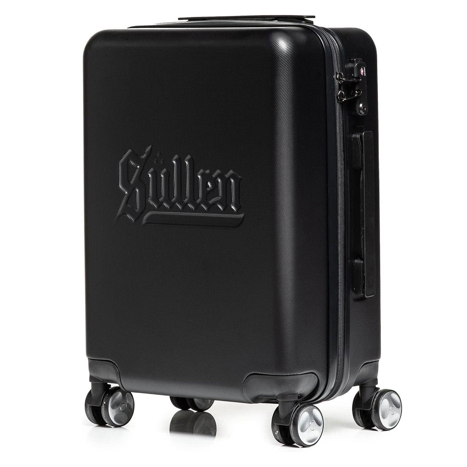 Sullen Blaq Paq Rhino Hard Case Roller Luggage Kit with 2 Free Cases Black