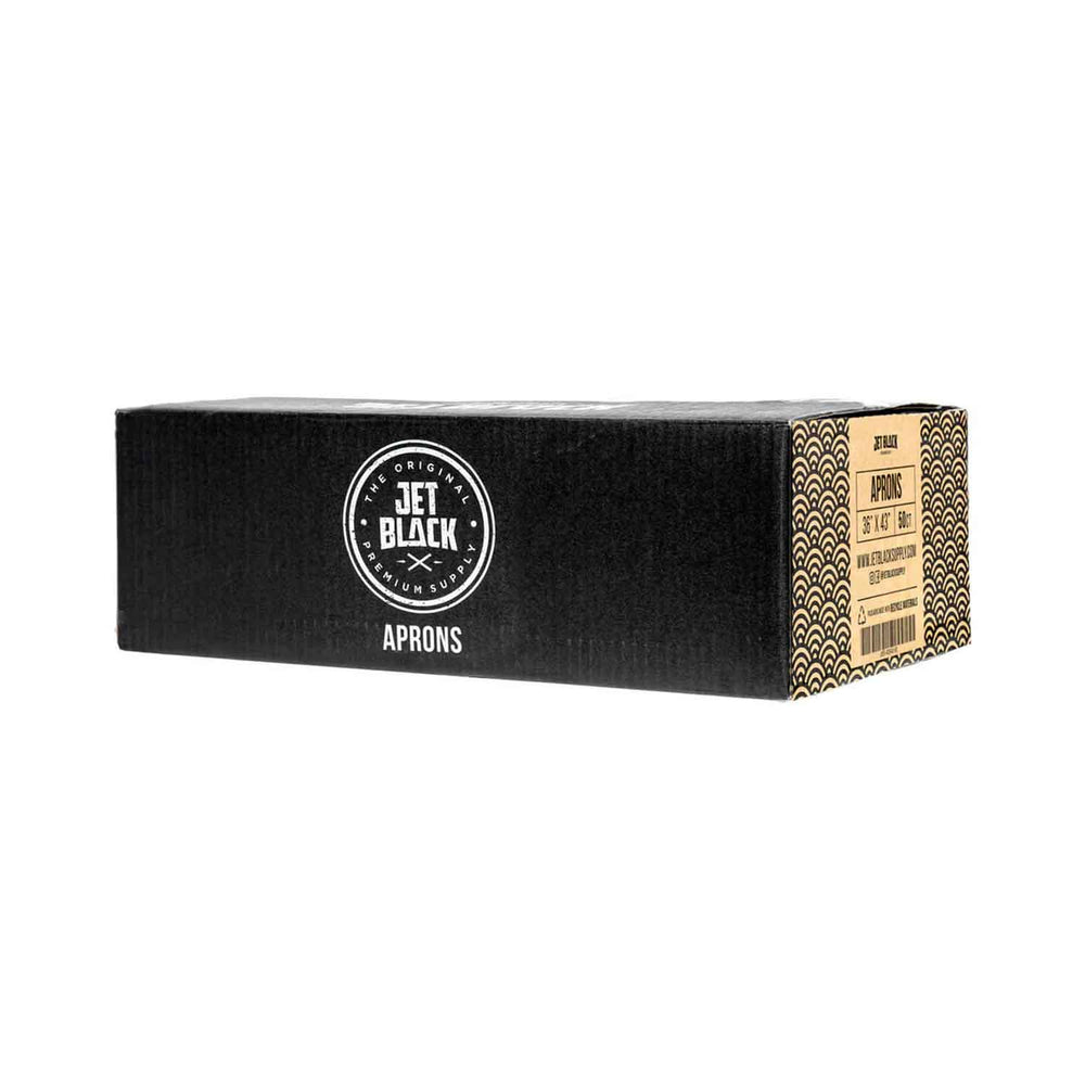 Disposable Aprons 36" x 43" (Pack of 50) | Jet Black