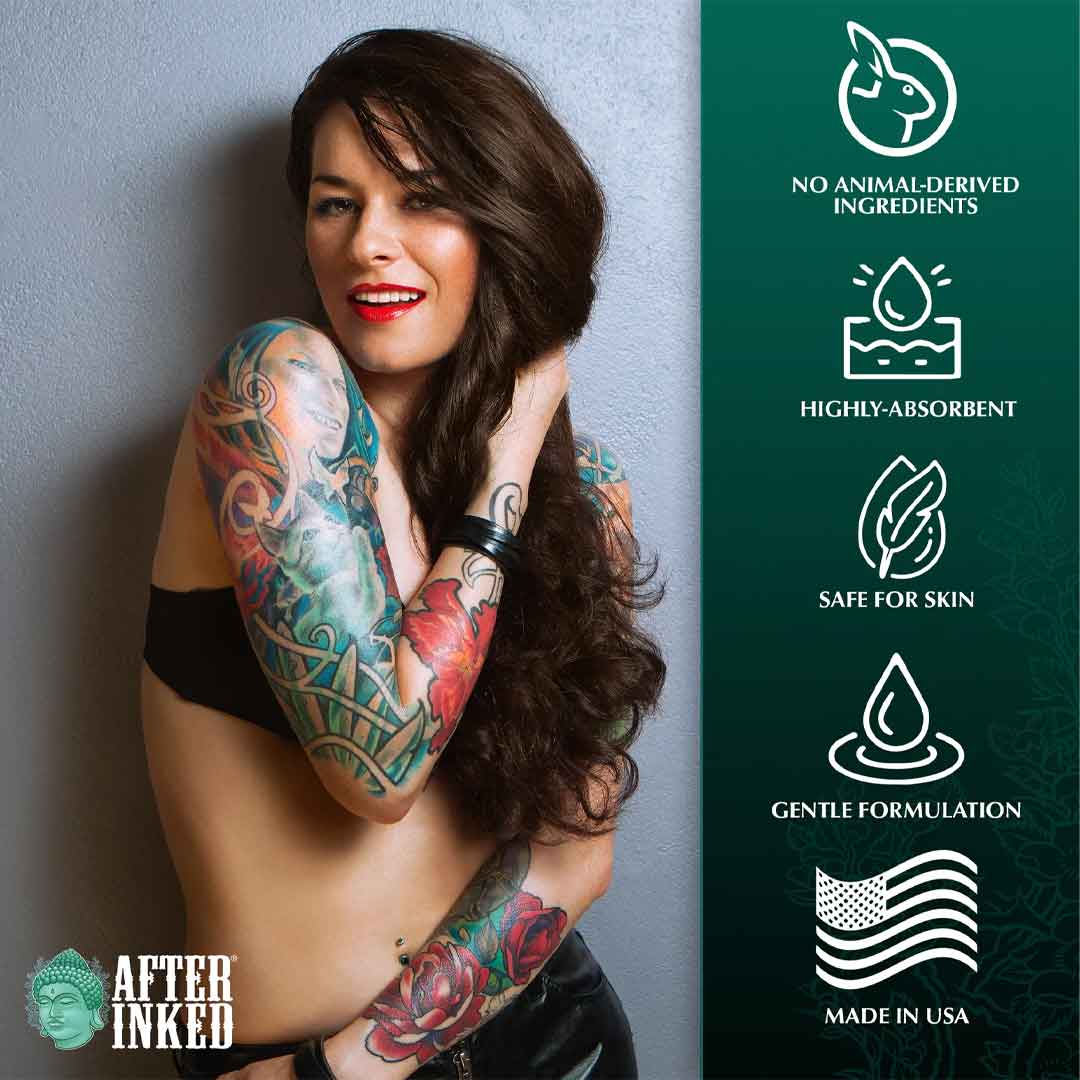 Afterinked Tattoo Aftercare Lotion Moisturizer 3oz