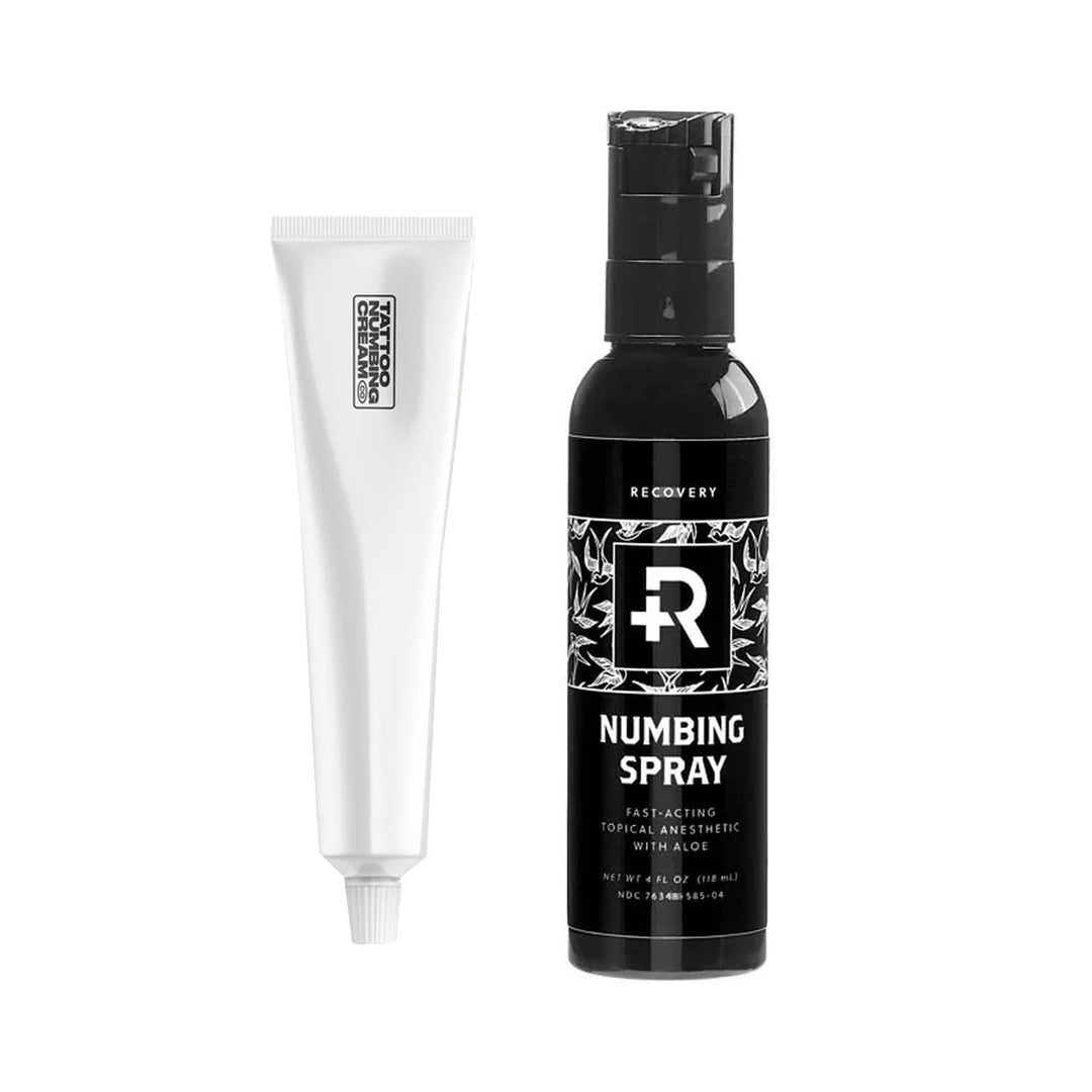 Tattoo Numbing Cream XL & Numbing Spray Bundle