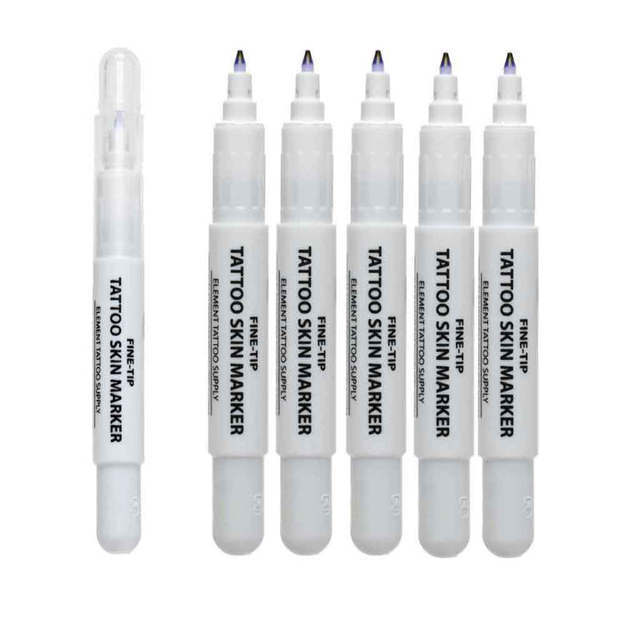 Tattoo Skin Markers Purple Fine Tip