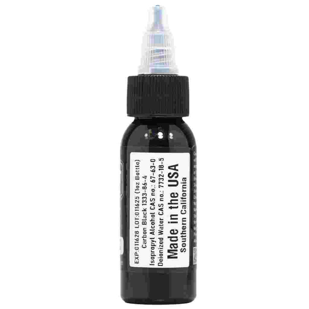 Ingredient label of Element grey wash Tattoo Ink medium shade