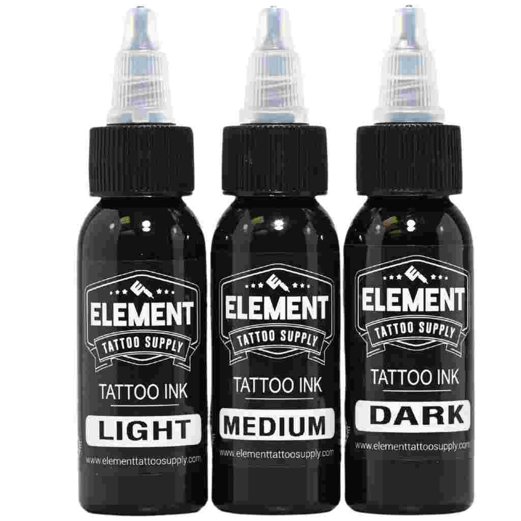 Preview of three shade gray wash by Element Ink