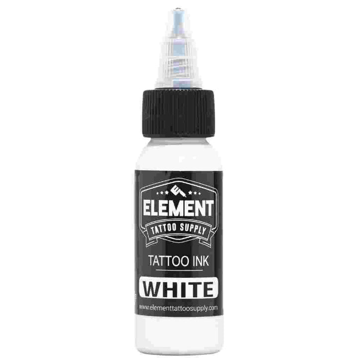 Front view of Element white Tattoo Ink