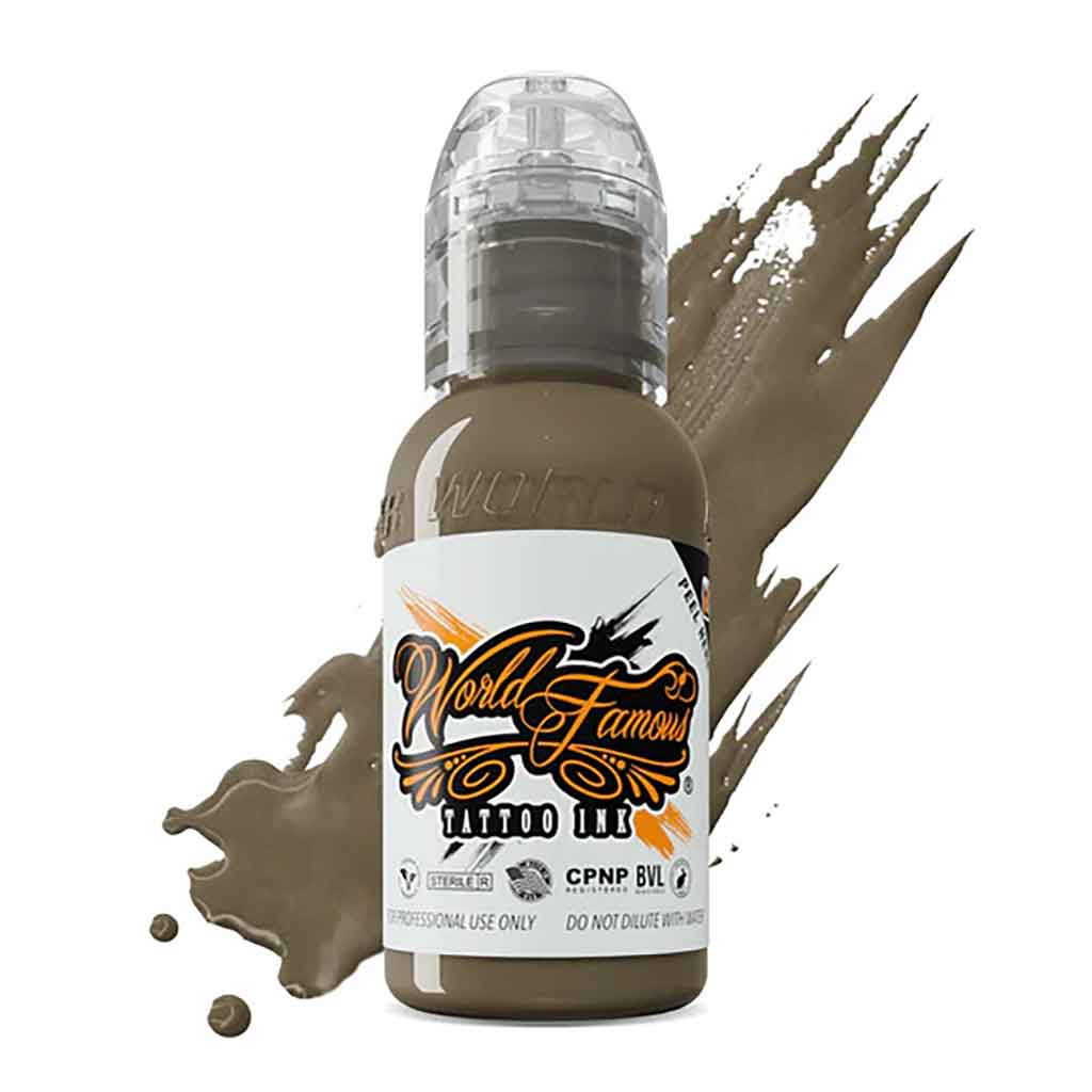 GTMO Green, World Famous Tattoo Ink 1 oz