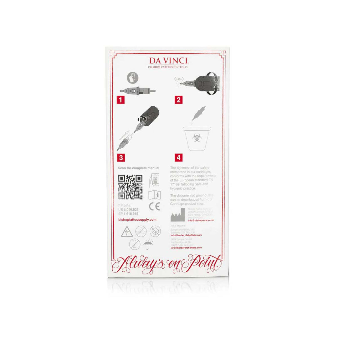 Da Vinci 2 - Troshin 3 Round Liners - Element Tattoo Supply