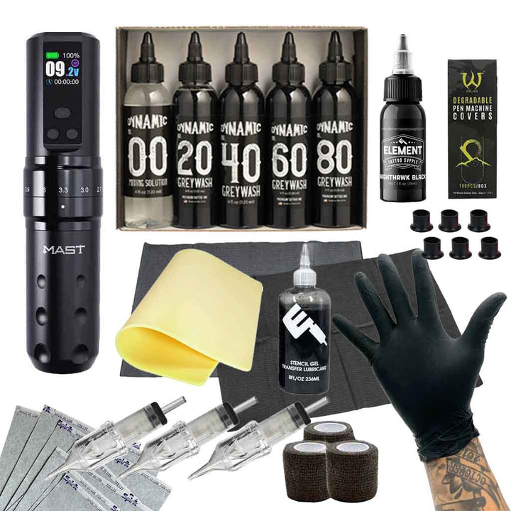 Mast Fold 2 Pro Tattoo Kit - Element Tattoo Supply