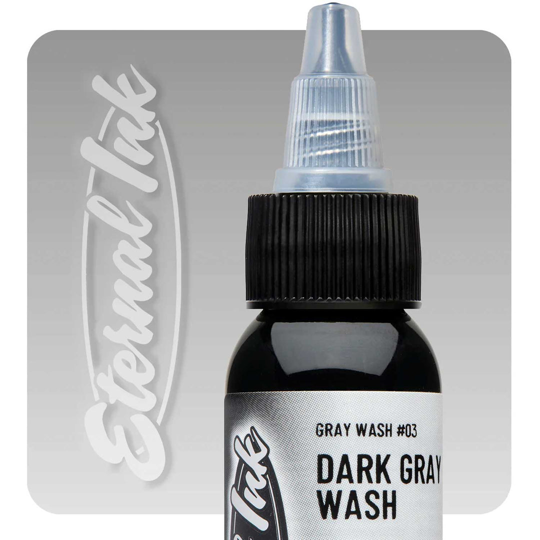 Dark Gray Wash, Eternal Ink, 4 oz
