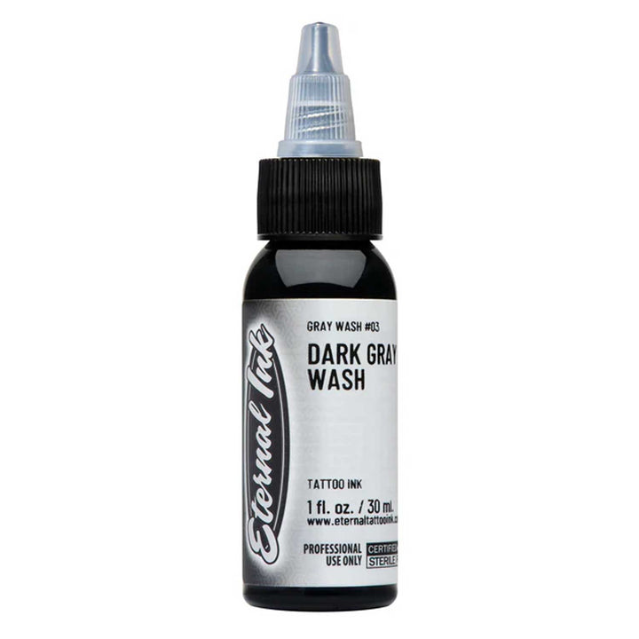 Dark Gray Wash, Eternal Ink, 4 oz